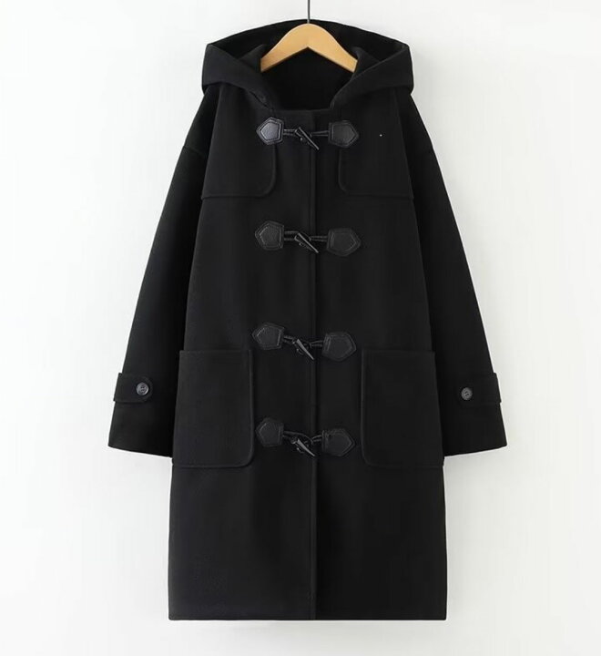 楽天市場】コート ダッフルコート ミドル丈 ミモレ丈 厚手 秋冬向け  