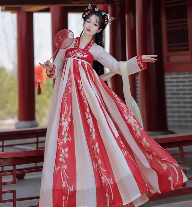 楽天市場】可愛い漢服 唐装 レディース 中華コスプレ衣装 中国古代服服 