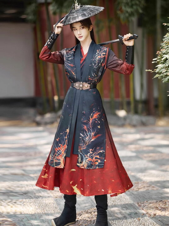 楽天市場】中華服4点セット 5点セット メンズ レディース 漢服唐装  
