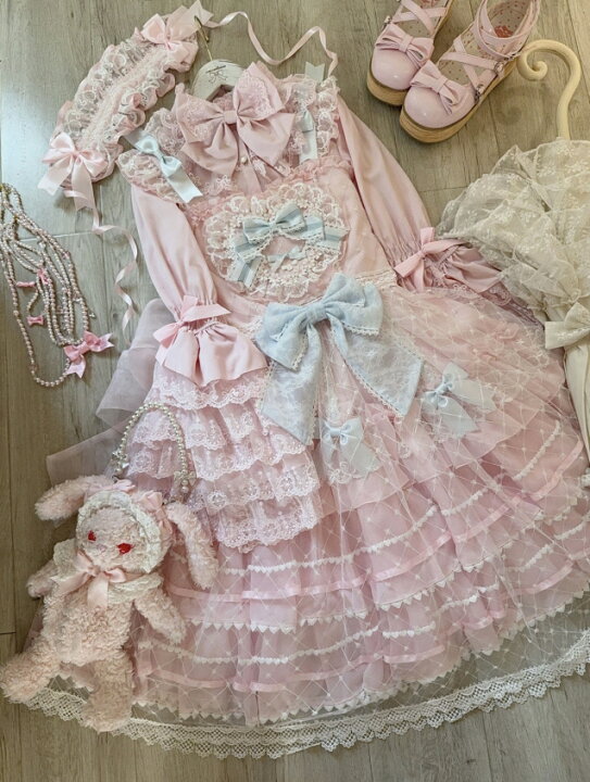 楽天市場】ロリータ ジャンパースカート Lolita ロリータ ワンピース 