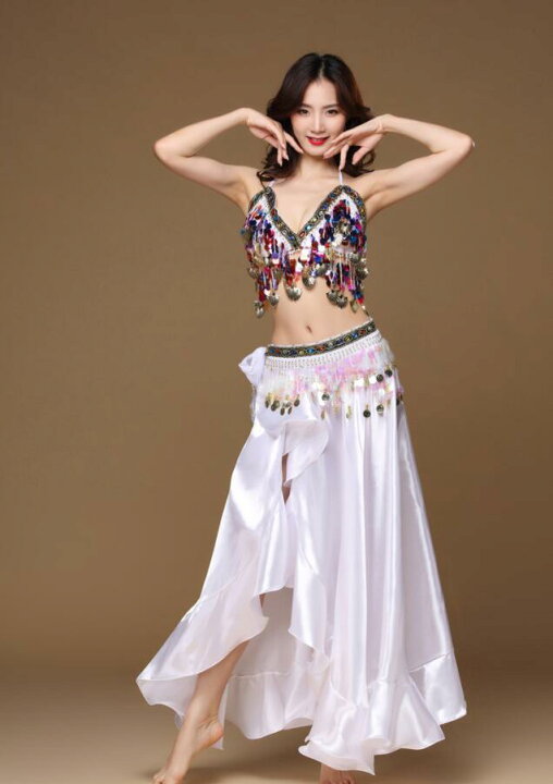 楽天市場】ベリーダンス 衣装 3点セット 大人 Belly dance ラテン 社交 