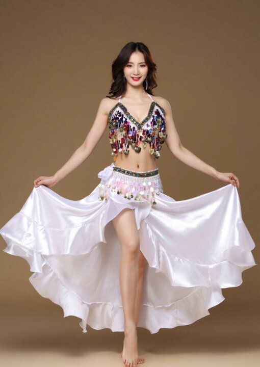 楽天市場】ベリーダンス 衣装 3点セット 大人 Belly dance ラテン 社交