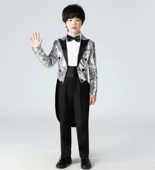 AW2013 スパンコールタキシードジャケットF36