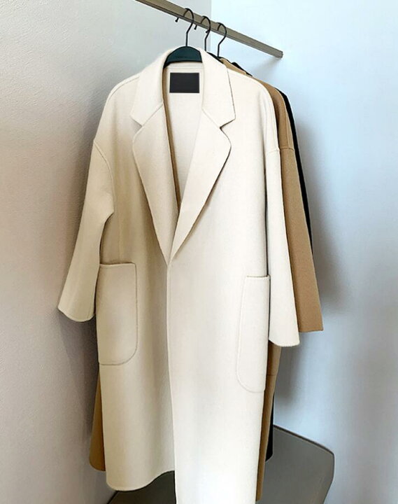 楽天市場】チェスターコート 秋冬服 レディース ロング コート 韓国  