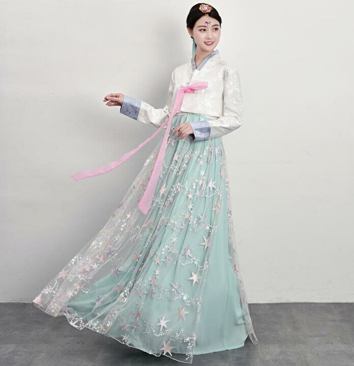 楽天市場】韓服 チマチョゴリ 女性 大人用 韓服 ドレス 韓国伝統民族 