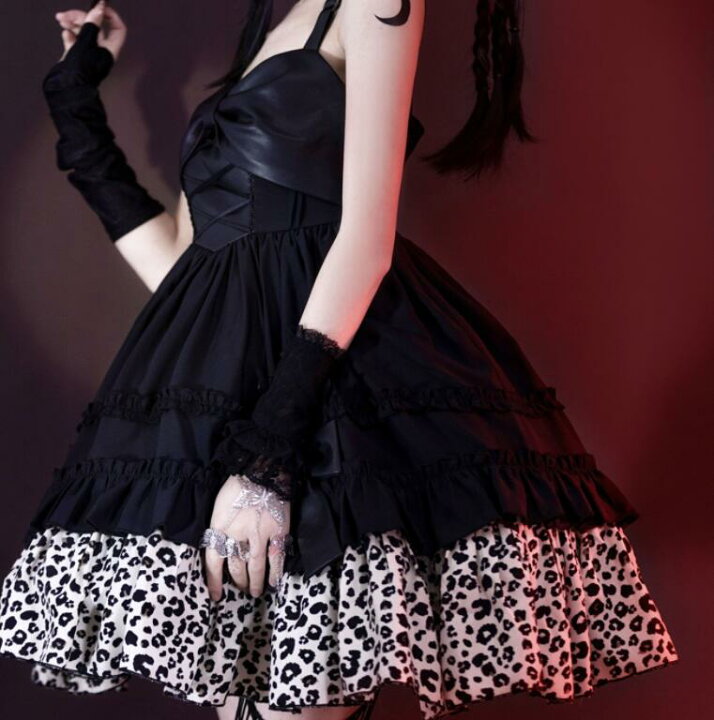 楽天市場】ジャンパースカート ロリータ ワンピース パンク ゴシック  