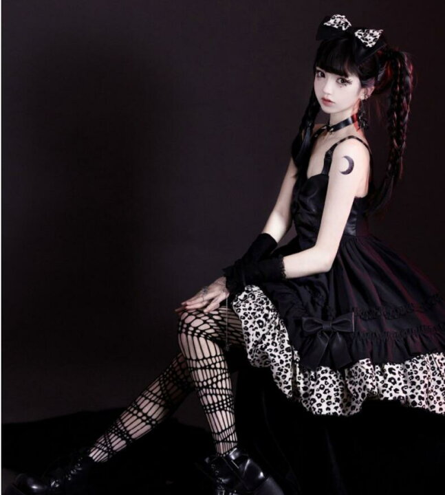 楽天市場】ジャンパースカート ロリータ ワンピース パンク ゴシック  