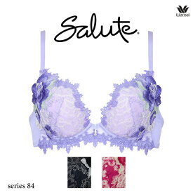 45%OFF ワコール サルート 84G ブラジャー BTJ484 3/4カップワイヤー (VIVA LINEブラ) BCカップ