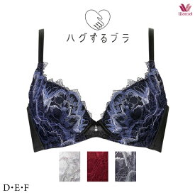 ワコール ハグするブラ ブラジャー BXB418 3/4カップ DEFカップ