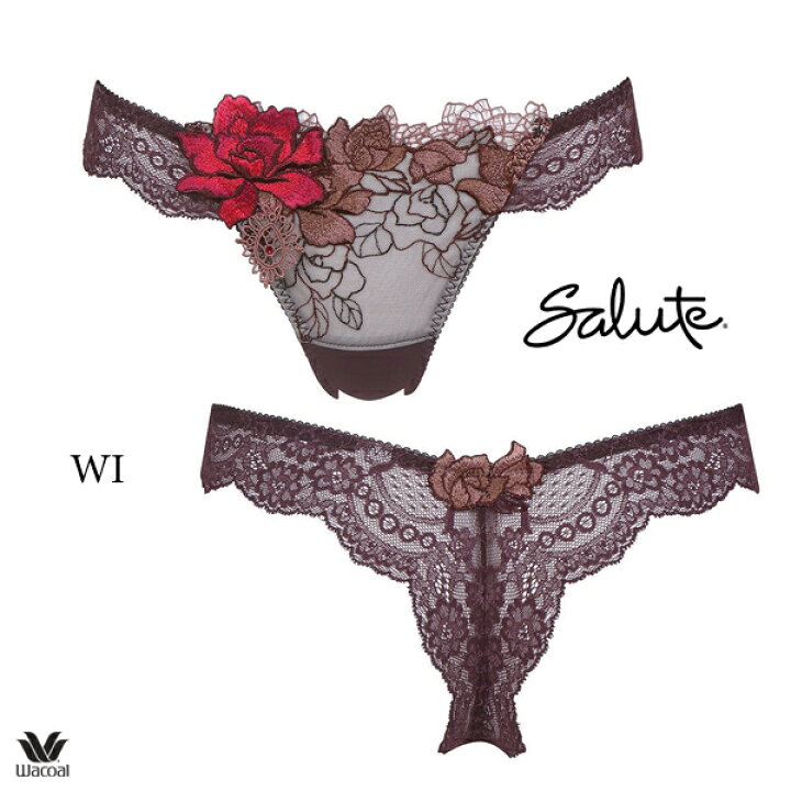 楽天市場】40%OFF ワコール サルート 76G ショーツ PTJ476ML ソング（T  