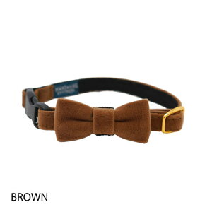 犬 猫 蝶ネクタイ マンダリンブラザーズ MINI BOW TIE ミニボウタイベロア ボウタイ ワンタッチ バックル レッド グリーン ブラウン