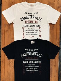 【GANGSTERVILLE 】ギャングスタ—ビルDr. KING JACK S/S T-SHIRTS ティーシャツ