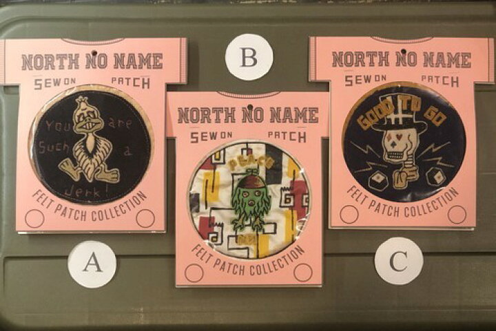 楽天市場】【NORTH NO NAME】ノースノーネーム FELT PATCH / フェルト 