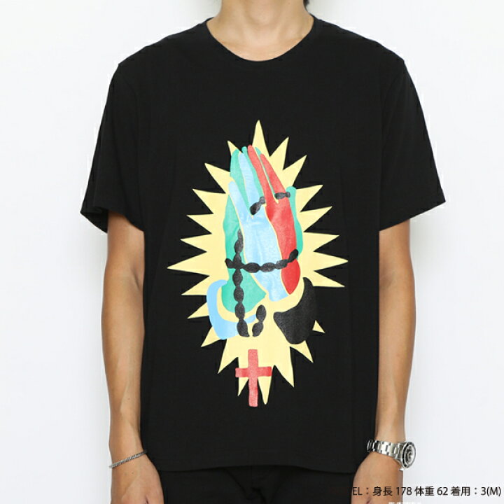 楽天市場】【RUDE GALLERY】ルードギャラリーMEX PRAY HANDS TEE (BLK 