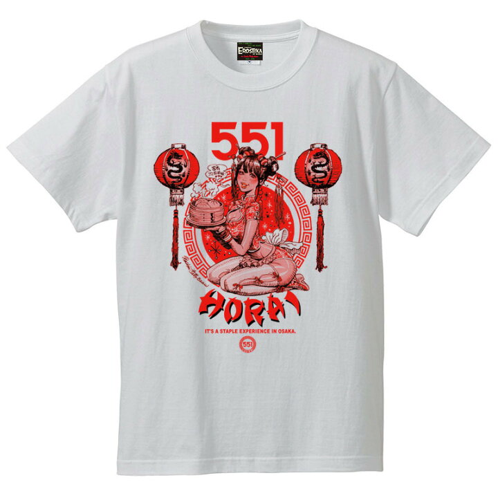 楽天市場】【EROSTIKA】エロスティカ “551 HORAI GIRL” T-SHIRT (WHITE 