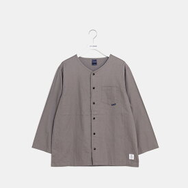【APPLEBUM】アップルバム"鯉口" L/S Shirt (GRAY)スナップボタン シャツジャケット