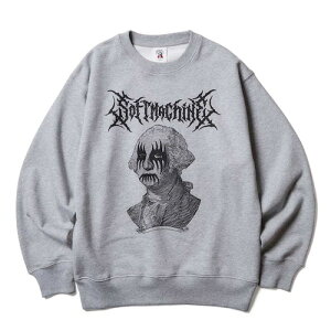 �ySOFTMACHINE�z �\�t�g�}�V�[�� MAVERICK SWEAT (GRAY) �N���[�l�b�N�X�E�F�b�g