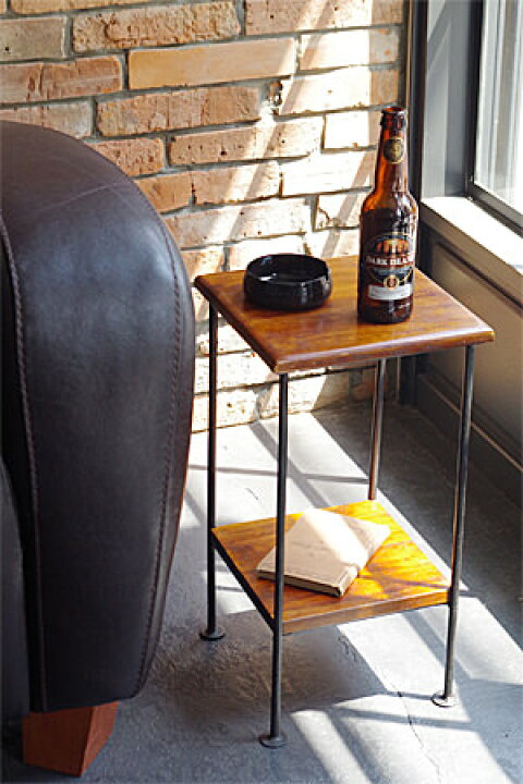 楽天市場】【インダストリアル 家具 テーブル アイアン ウッド 木製  