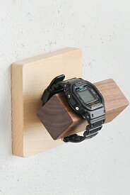 【腕時計 収納 壁掛け 木製 おしゃれ 石膏ボード用 アンティーク調 アンティーク風】MUKU　タイル　腕時計ホルダー