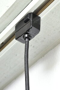 【ダクトレール ライティングレール アダプタ 引掛けシーリング ペンダントライト アンティーク調 アンティーク風】引掛シーリングアダプター ブラック