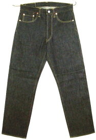 【CUSHMAN クッシュマン】 1950年代 ビンテージ 【LEVIS リーバイス】 501xx bigE モデル 100%コットン 13.5oz セルビッチ インディゴデニム生地 5ポケット ストレート ジーンズ (INDIGO BLUE/インディゴブルー) 紺 ウォッシュ加工 501 ビッグE ワークパンツ ジーパン メンズ