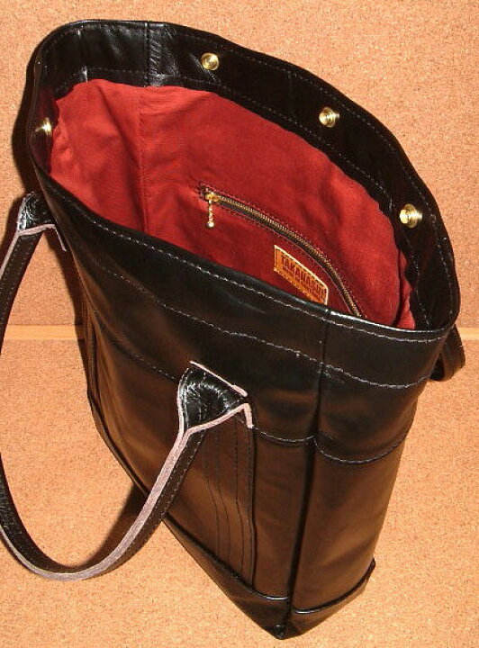 楽天市場】【STANDARD MOTORCYCLE LEATHERS スタンダードレザー】 高級 オールレザー製 肉厚 カウハイド ライダース 中型 トートバッグ 「Mサイズ」 (BLACK/ブラック) 牛革 茶芯黒 バイカー ホットロッド 高橋 made in 奥多摩 本革 レザーバッグ 鞄 バイカーズ 黒 ...