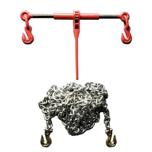 �`�F�[�����[�h�o�C���_�[ ���`�F�b�g�� �`�F�[���t���@�`�F�[������8m�@���o�[���u���b�N �ג��@ �K�b�`���@5/16�C���` - 3/8�C���`WLL5400LBS MBS19000LBS