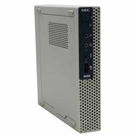 NEC Mate J MC-4 超小型デスク 単体 Windows11 64bit HDMI Core i3 8100T メモリー8GB 高速SSD128GB デスクトップパソコン【中古】【1週間保証】1234931