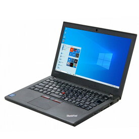 lenovo ThinkPad X270 Windows10 64bit HDMI Core i5 7200U メモリー4GB HDD500GB 無線LAN B5サイズ モバイル ノートパソコン【中古】【30日保証】1751528