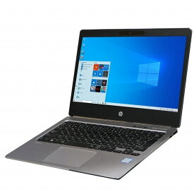 HP EliteBook Folio G1 Windows10 64bit WEBカメラ メモリー8GB 高速SSD512GB 無線LAN B5サイズ モバイル フルHD液晶 ノートパソコン【中古】【30日保証】1802974