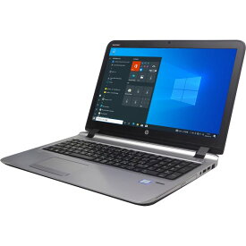 【在宅勤務】【テレワーク】HP ProBook 450 G3 訳あり品 Windows10 64bit WEBカメラ HDMI テンキー Core i3 6100U メモリー8GB 高速SSD128GB 無線LAN DVDマルチ A4サイズ ノートパソコン【中古】【30日保証】1803103