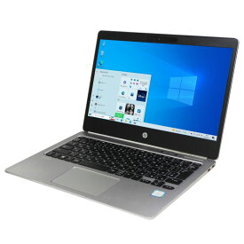 HP EliteBook Folio G1 Windows10 64bit WEBカメラ メモリー8GB 高速SSD128GB 無線LAN A4サイズ フルHD液晶 ノートパソコン【中古】【30日保証】4017638