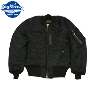 No.BR12666 BUZZ RICKSON'S バズリクソンズWILLIAM GIBSON COLLECTIONtype BLACK MA-1 SLENDER REGULAR