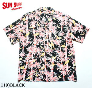 No.SS38039 SUN SURF �T���T�[�tS/S RAYON HAWAIIAN SHIRT�gSPARROW'S HIDEOUT BAMBOO�h