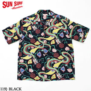 No.SS38331 SUN SURF TT[tS/S RAYON HAWAIIAN SHIRTgMING PRINTh