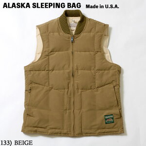 No.AS15005 ALASKA SLEEPING BAG AXJEX[sOobOGOOSE DOWNgVIKINGhVEST
