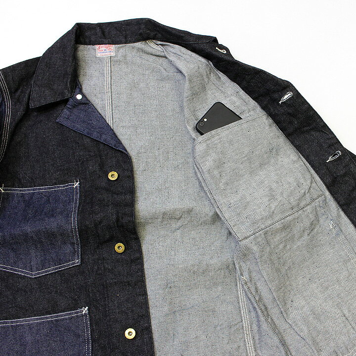 楽天市場】No.FL14797 FREE LAND フリーランド12oz. BLUE DENIM WORK 