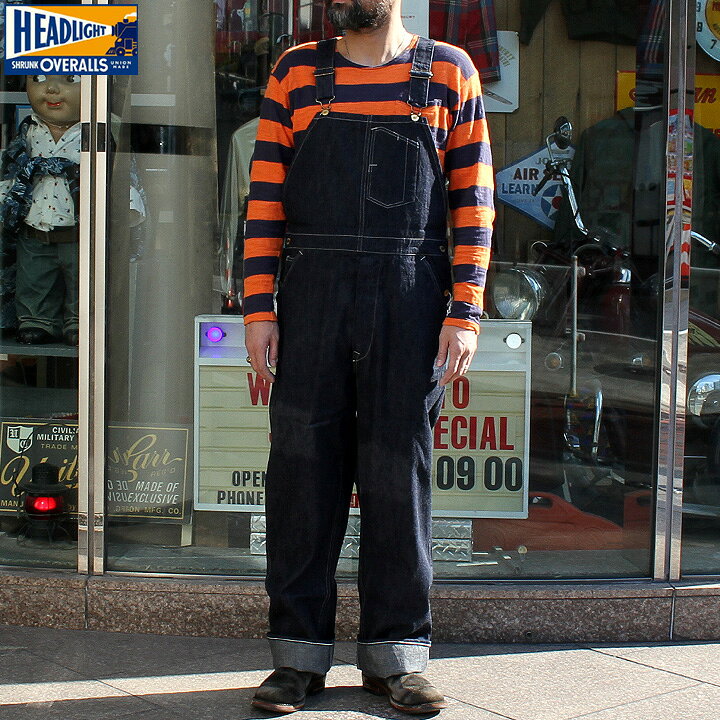 楽天市場】No.HD41930 HEAD LIGHT ヘッドライト9.5oz BLUE DENIM LOW 