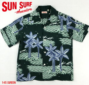 No.SS36426 SUN SURF TT[tS/S SHIRTSgMOONLIGHT PALMSh