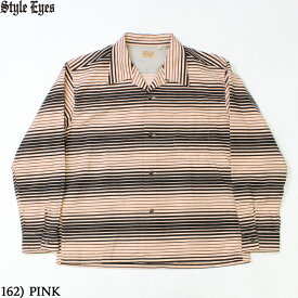 No.SE28537 STYLE EYES スタイルアイズFLANNEL SPORTS SHIRT“GRADATION STRIPES”