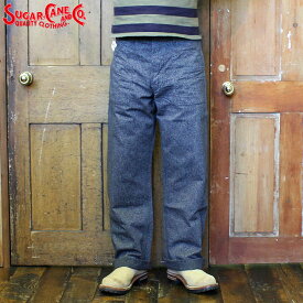No.SC41825 SUGAR CANE シュガーケーン9oz. BLACK COVERT ENGINEER PANTS