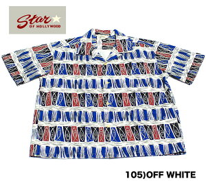No.SH37597 STAR OF HOLLYWOODSLUB COTTON SHIRT�gFISH STRIPES�h