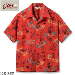 No.SH39715 STAR OF HOLLYWOODDOBBY COTTON OPEN SHIRT�gMAGIC CARPET�h