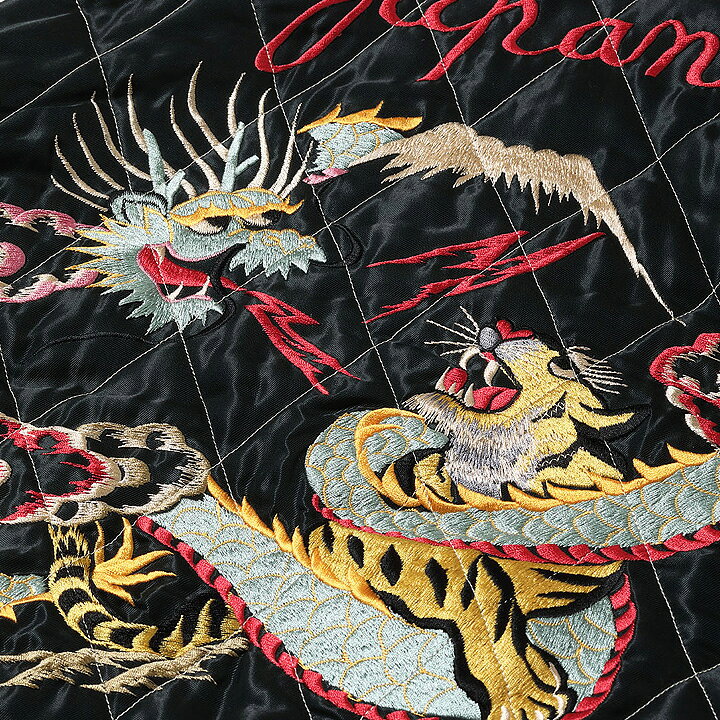 テーラー東洋 別珍 スカジャン “SPIDERWEB, SNAKE & SKULL” × “DRAGON 