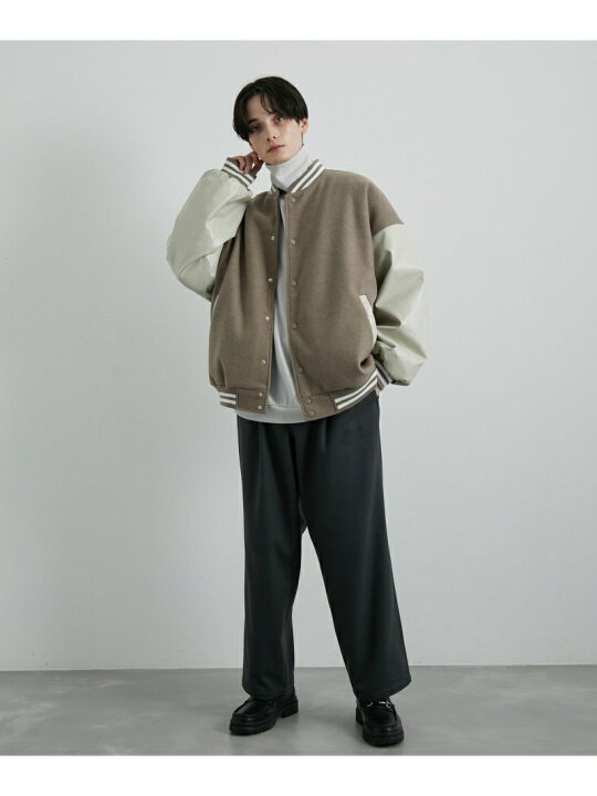 楽天市場】【SALE／60%OFF】ウーリーニットバルーンスタジャン JUNRED 