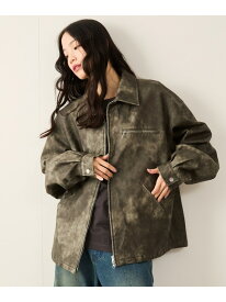 【SALE／30%OFF】ダブルZIPシンセティックレザーブルゾン JUNRED ジュン スタンダード ピックス ジャケット・アウター ブルゾン・ジャンパー ブラック グレー【RBA_E】【送料無料】[Rakuten Fashion]