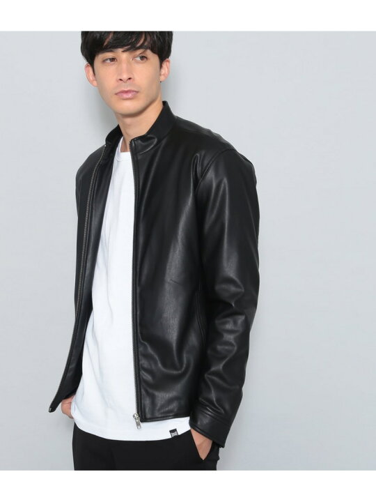 楽天市場】【SALE／30%OFF】Puレザーシングルライダース JUNRED ジュン 