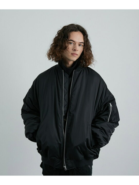 楽天市場】【SALE／50%OFF】スリーブギャザーオーバーサイズMA-1 