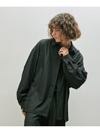 【SALE／60%OFF】セットアップ対応 / テンセルタッチドレープビッグシャツ JUNRed ジュンレッド トップス シャツ・ブラウス ブラック ネイビー【RBA_E】[Rakuten Fashion]