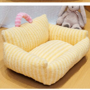 【ペット用ソファ】ベッド猫ベッド ペットベッド 犬猫兼用 洗える ペットベッド 猫ベッド 犬用ベッド 冬用 通気性 撥水 防滑 クッション インテリア おしゃれ コンパクト 軽量 持ち運び便利